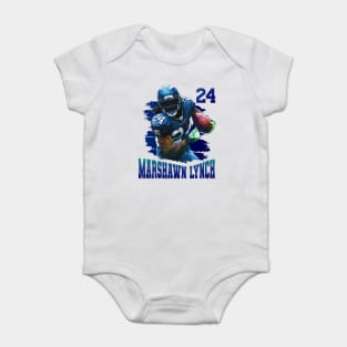 Marshawn lynch || 24 Baby Bodysuit